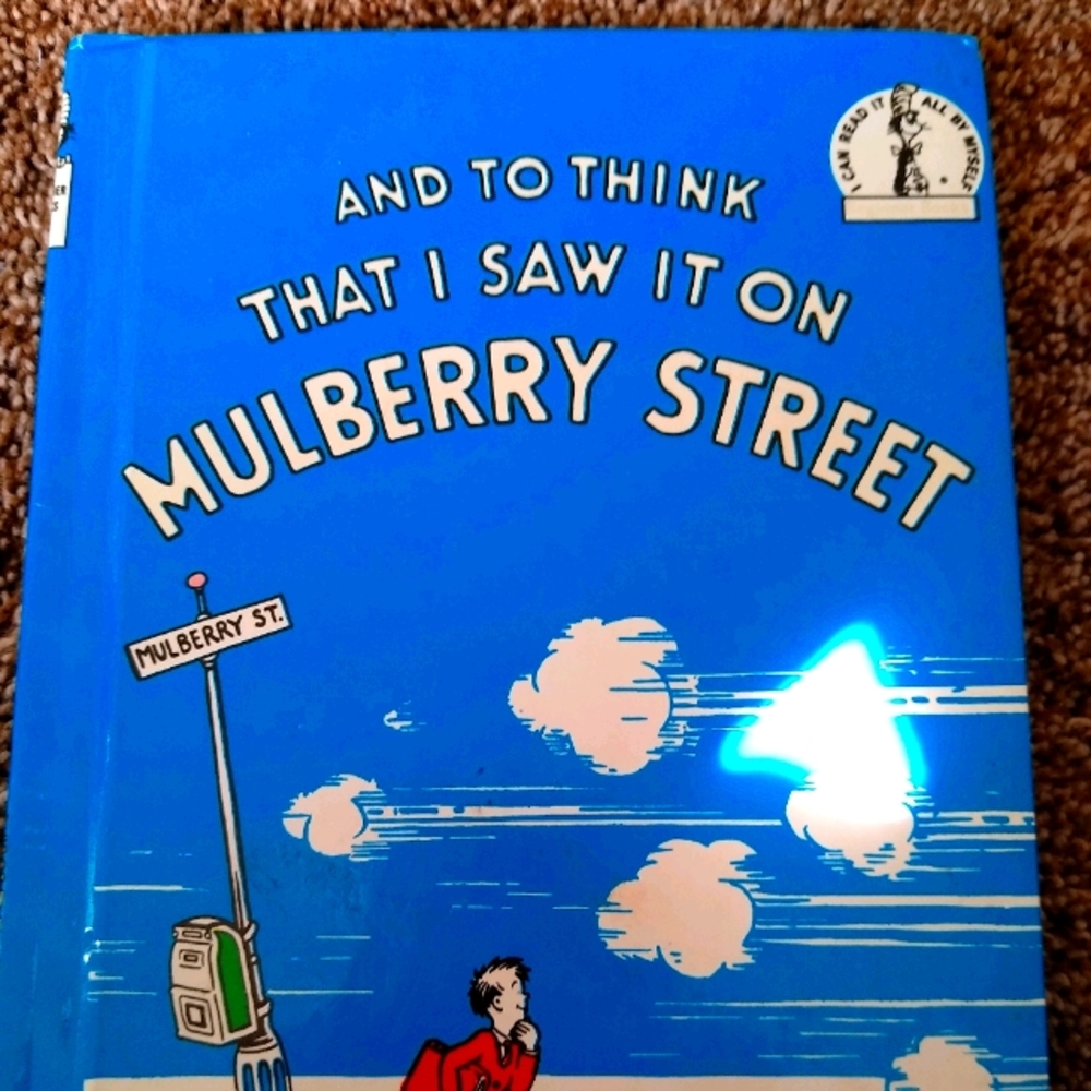 Dr seuss book that I saw it on Mulberry Street